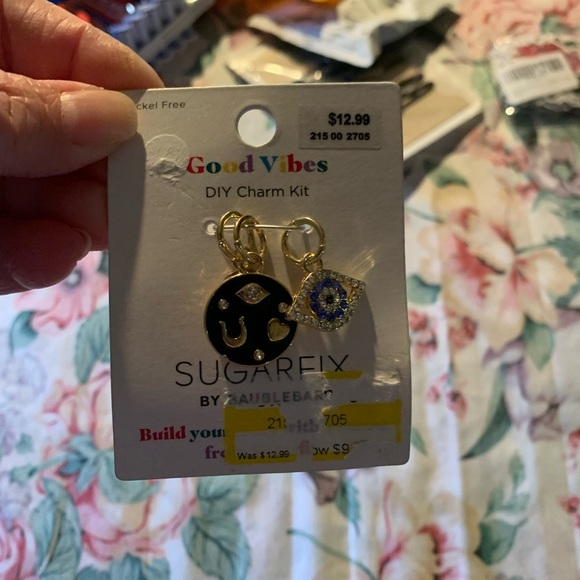 Sugarfix Good Vibes Charm Kit with Black and Blue Accents - Picture 2 of 4